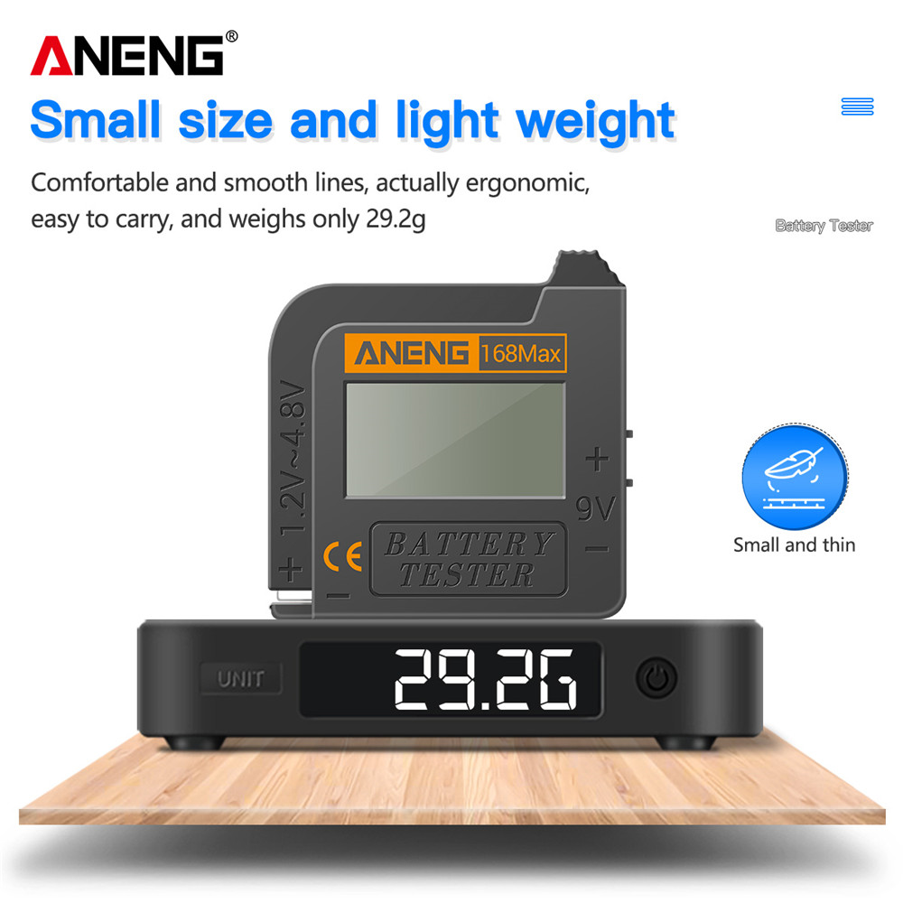 ANENG 168MAX Comprobador de Ba - Renewable Energy Demonstration Kit reseña y precio