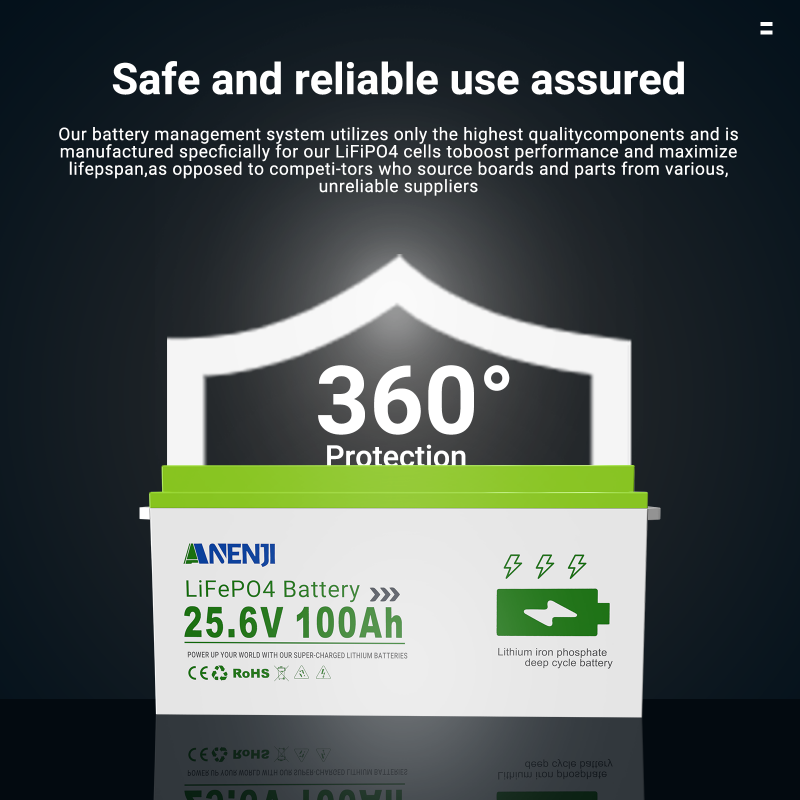 Paquetes de Baterías LiFePO4 A - Lithium Battery 100Ah reseña y precio