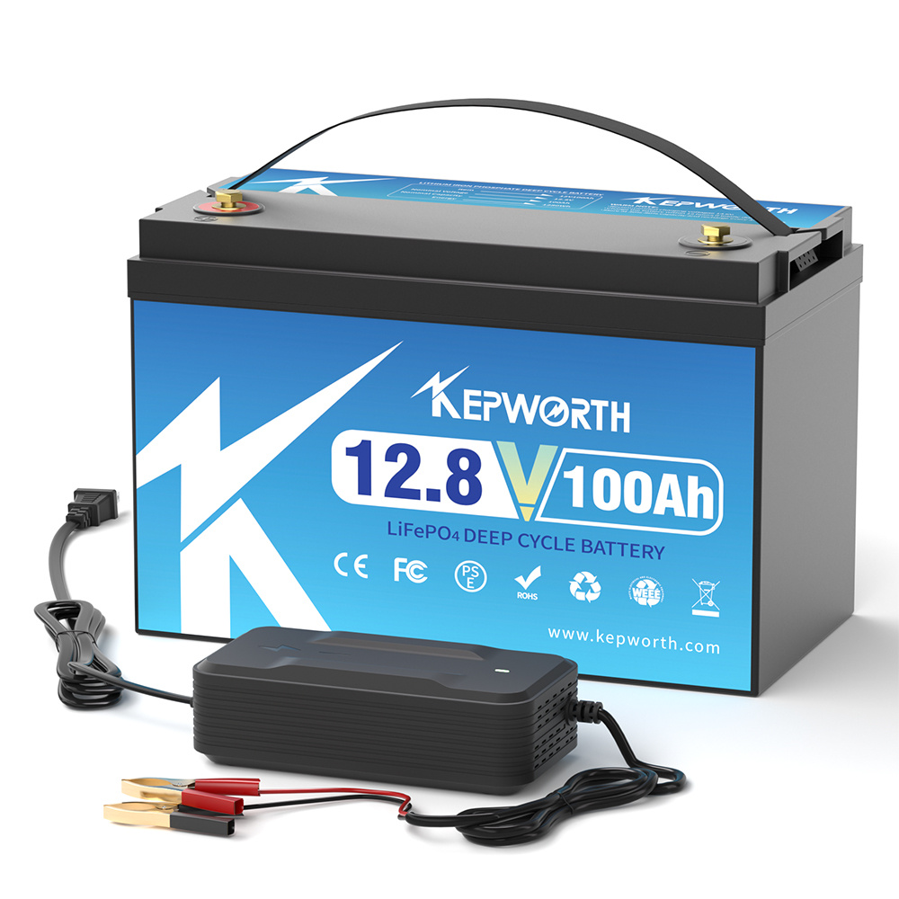 Batería LiFePO4 de 12V, 24V, 1 - Lithium Battery 100Ah reseña y precio